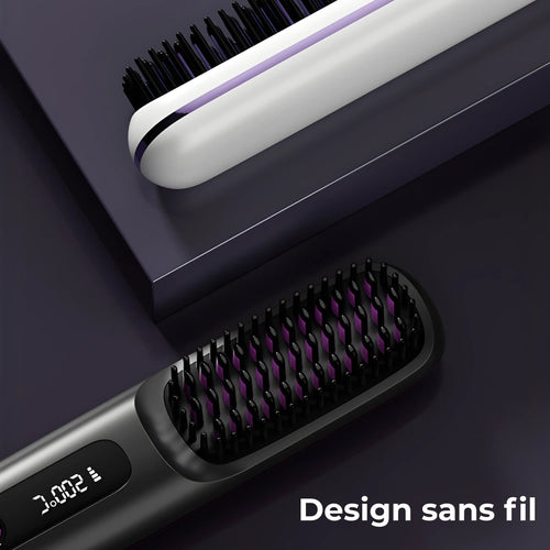 the first smart styling brush for short hair