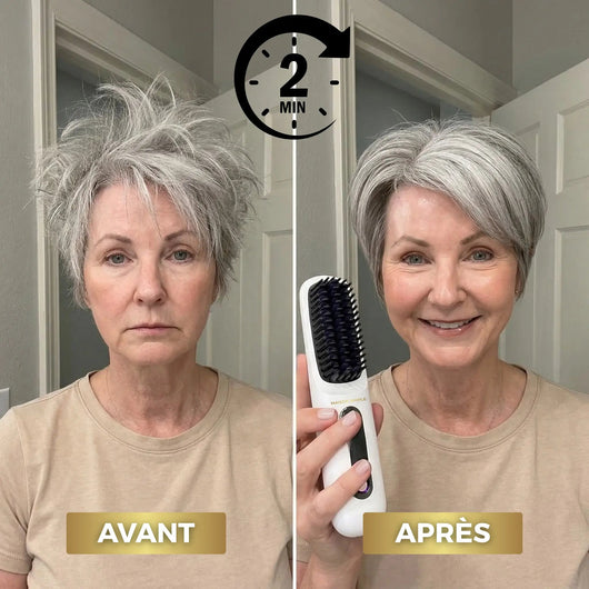 Cepillo Inteligente para Cabello Corto