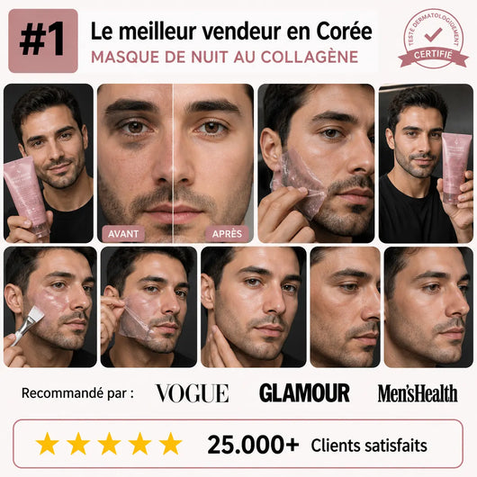 Collagen sleeping mask